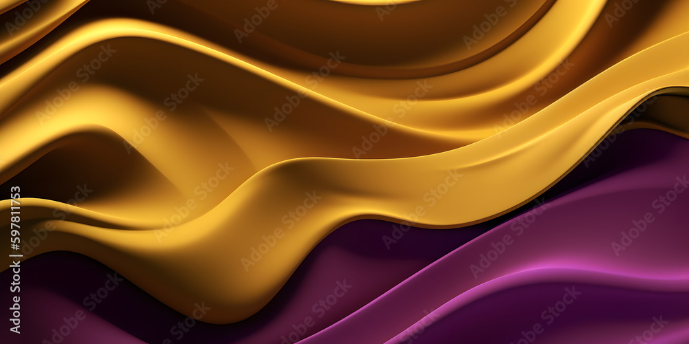 Fototapeta premium abstract golden silk background