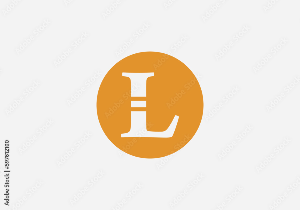 Brand circle logo design and favicon icon vector letters Brand circle logo design and favicon icon vector letters