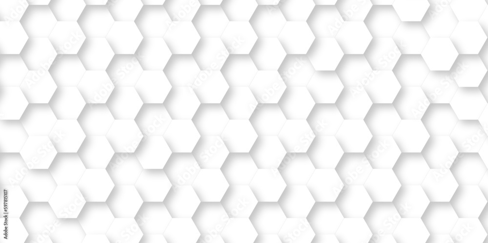 Background with hexagons 3d Hexagonal structure futuristic white background and Embossed Hexagon , honeycomb white Background ,light and shadow ,Vector.
Background with hexagons 3d Hexagonal structure futuristic white background and Embossed Hexagon , honeycomb white Background ,light and shadow ,Vector.