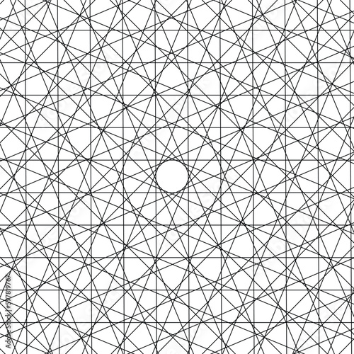 abstract seamless geometric line zigzag pattern.