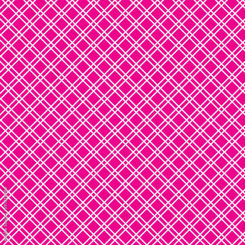 abstract seamless double lines cross pattern with pink background. abstract seamless double lines cross pattern with pink background.