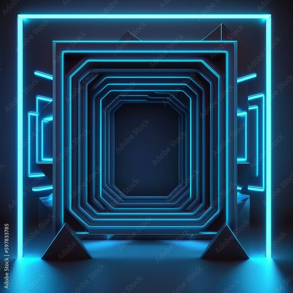 3d_render_abstract_blue_neon_background_