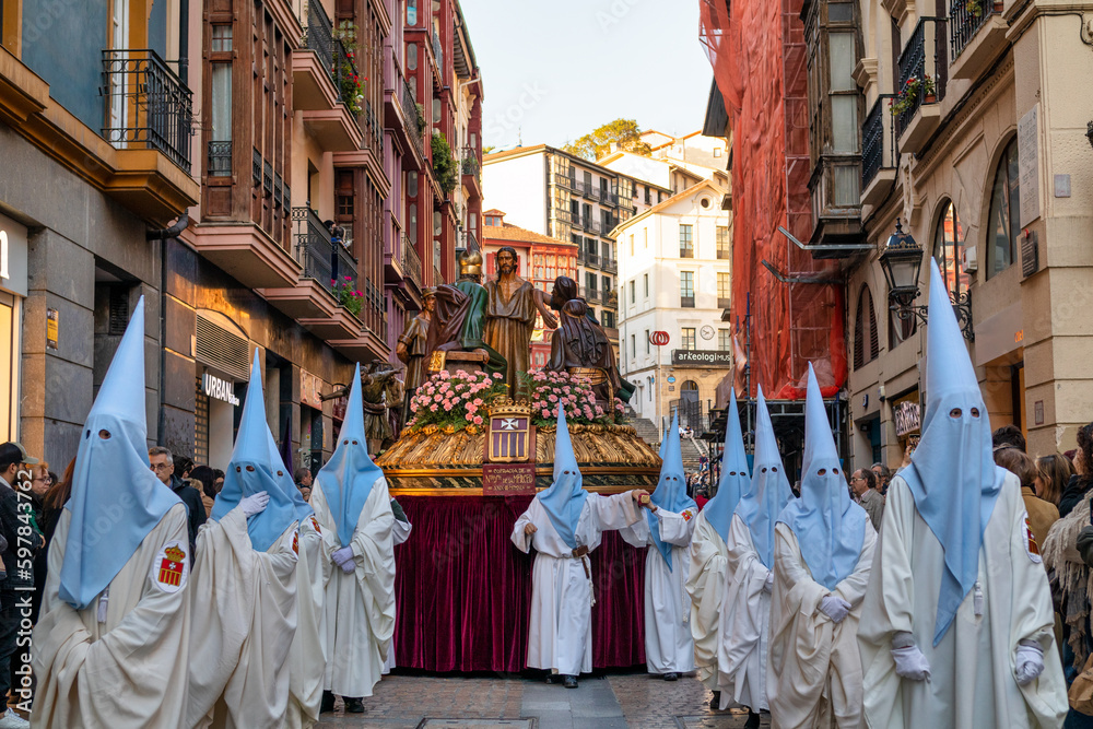 Procesion Semana Santa en Bilbao