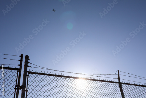 Sunny afternoon in Ballard neighborhood in Seattle, Washington