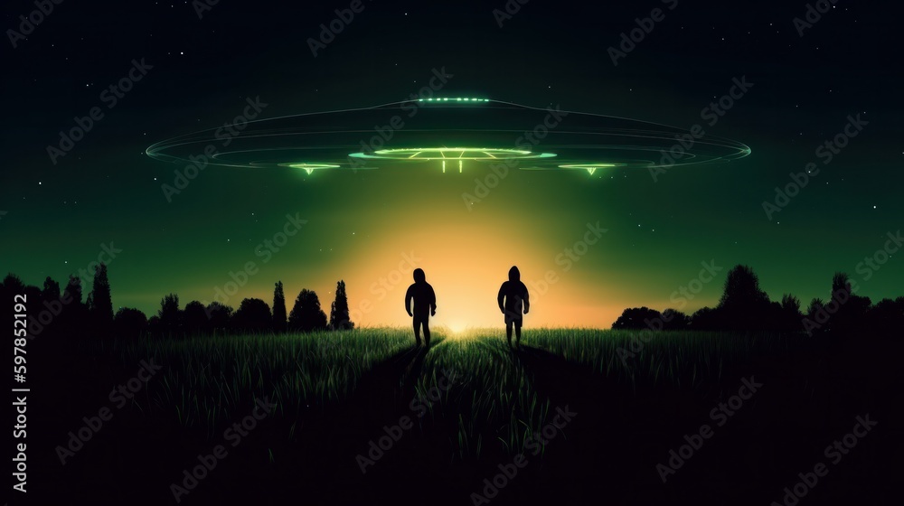 Landing of the UFO
