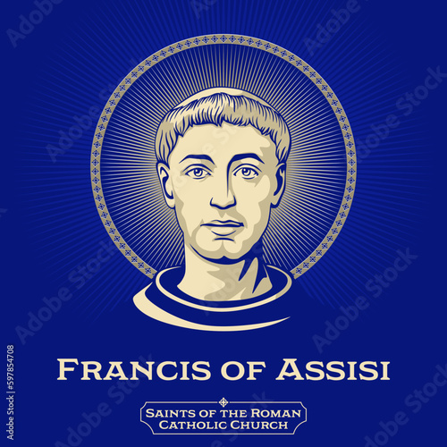 Catholic Saints. Francis of Assisi (1182-1226) was an Italian Catholic friar, deacon, and mystic. In 1223, Francis arranged for the first Christmas live nativity scene.