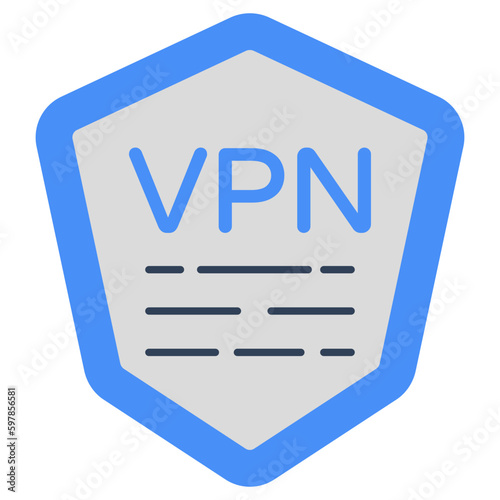 Perfect design icon of vpn 