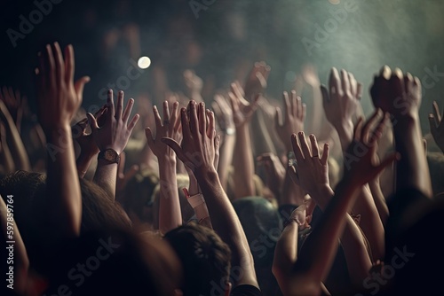 Crowd on Their Feet: Experience the Excitement of the Concert and Music Festival