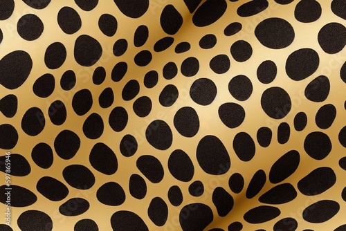 Leopard texture, metric leopard pattern. Generative AI