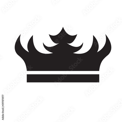  Crown icon design template vector © Khayun
