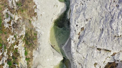 Sopot waterfall near Buzet in Istra, Croatia photo