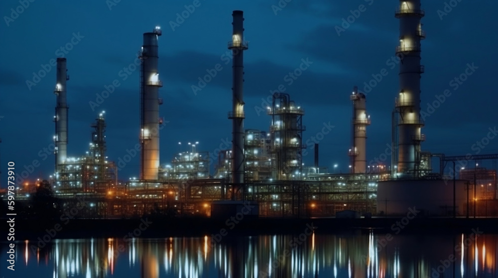 Factory - oil and gas industry, Generative Ai Factory - oil and gas industry, Generative Ai