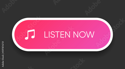 3d click here web buttons. Set of action button, hand cursor and arrow pointing click link buttons. Listen now. Add to cart, shop now buttons. Online shopping icons for UI UX website, mobile app.