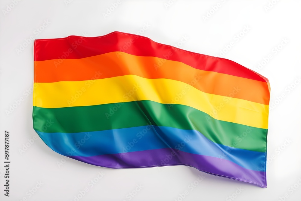 Obraz premium Wallpaper Illustration and background of LGBT symbol, pride icon. XXXXX View. Concept of International LGBT Day, Pride Day. Generative AI.