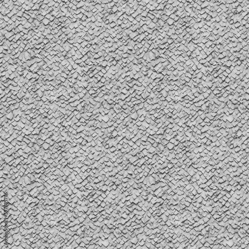 AI-Generated. Black and white  scaly texture with  and high contrast, ideal for creating  patterns