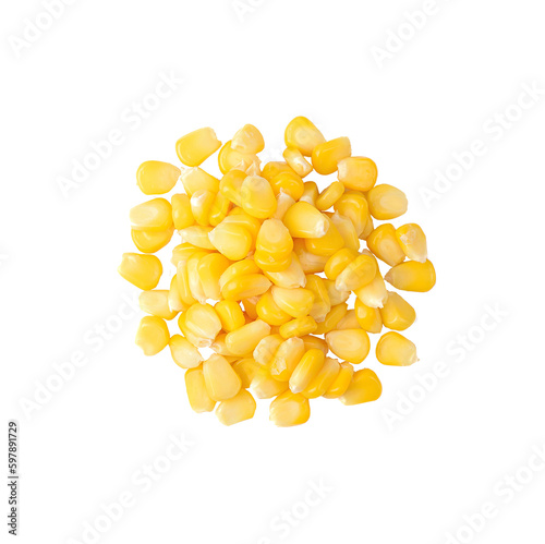 corn seed  on transparent png