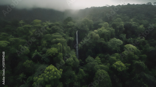 Fog In The Forest - Rainforest