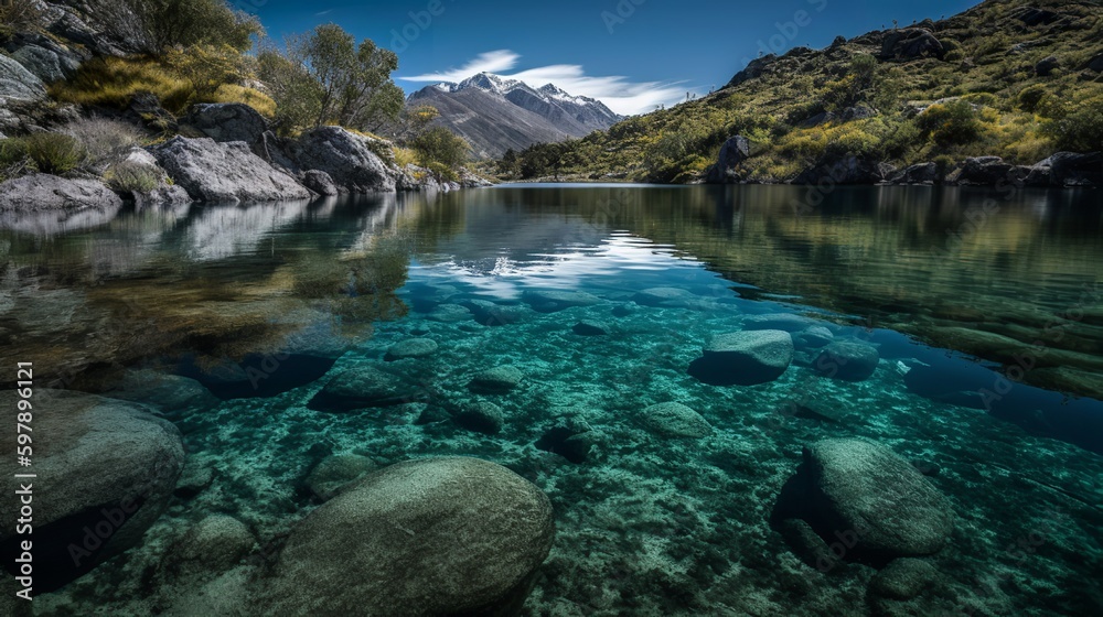Azure Lakes and Mirror-like Reflections: Discovering the Tranquility of Patagonia's Waters