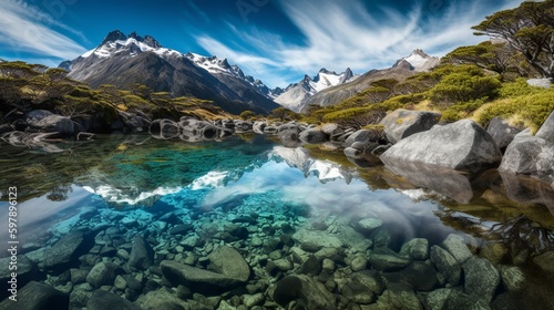 Azure Lakes and Mirror-like Reflections: Discovering the Tranquility of Patagonia's Waters