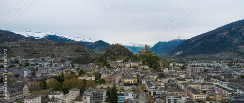 Sion also called Sitten in Switzerland - travel photography