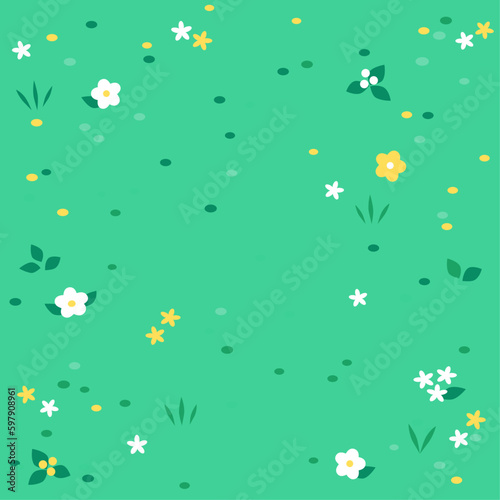 背景イラスト_草原