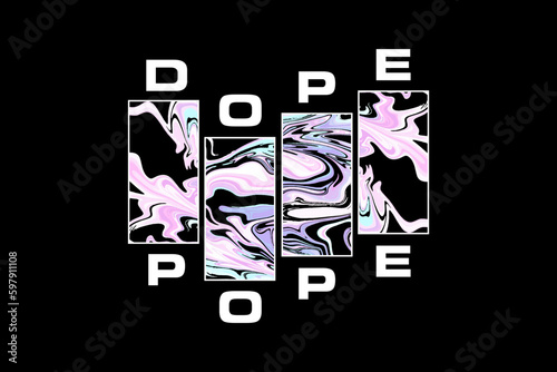 Modern streetwear graphic ideas template
