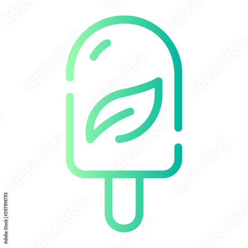 popsicle gradient icon