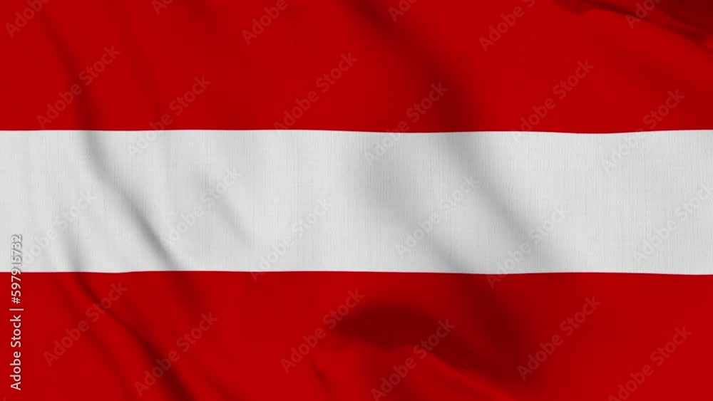 Austria Flag Waving Slowly Looped Austria Flag Waving Slowly Looped