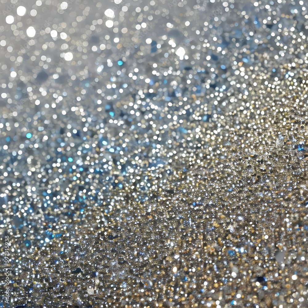 A glittering and sparkling texture with diamonds and crystals1, Generative AI