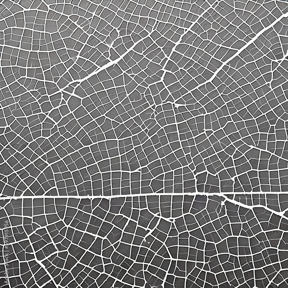 A cracked and broken texture with shattered ice and cracked pavement3, Generative AI