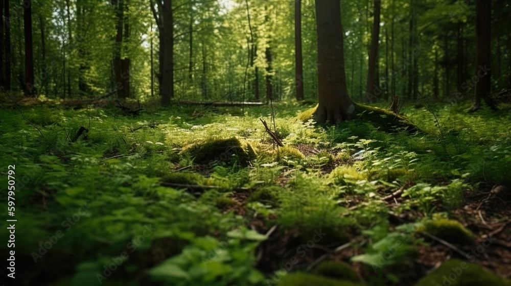 Fototapeta premium In the forest