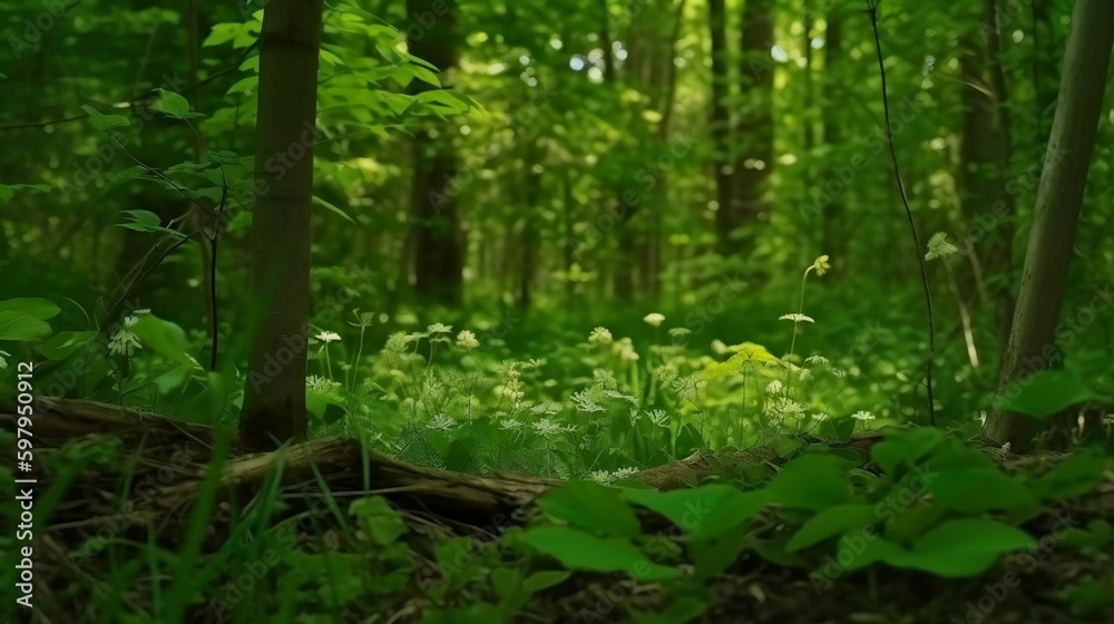 Fototapeta premium In the forest