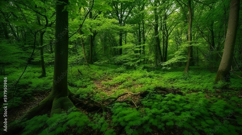 Fototapeta premium In the forest