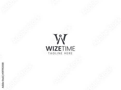 Wize time logo deisgn, w logo photo