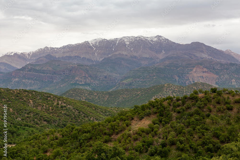 Zardkuh Range in Bazoft, Chaharmahal and Bakhtiari, Iran