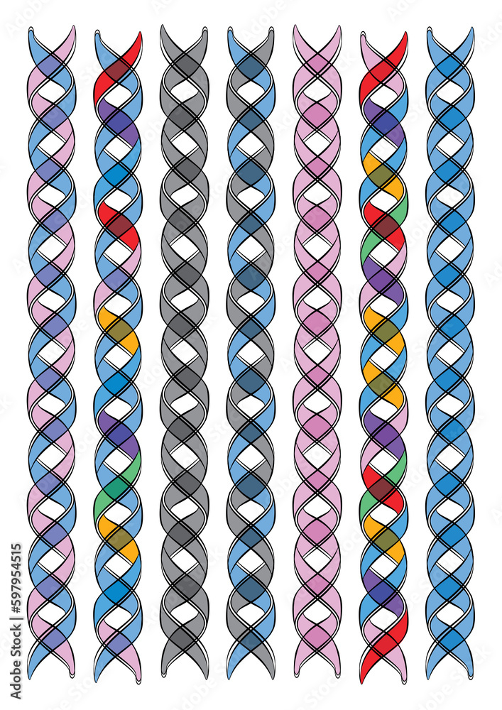 abstract shapes representing gender identity for individuals abstract shapes representing gender identity for individuals