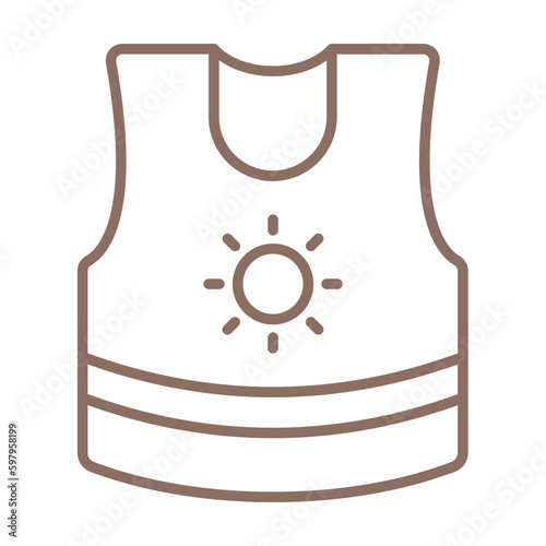Sleeveless Shirt Icon