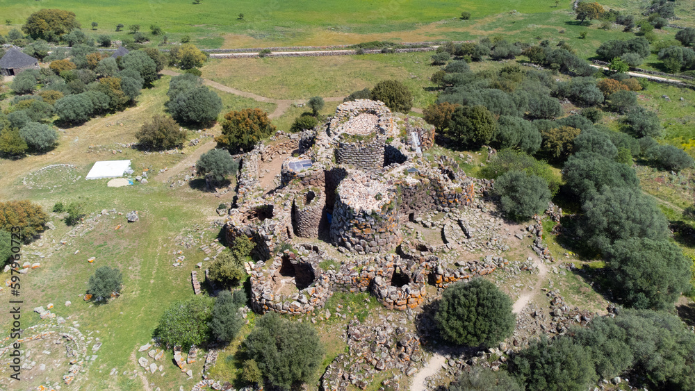 Nuraghe Arrubiù
o The Giant Red Nuragic monument with 5 towers in the municipality of Orroli in the center of Sardinia