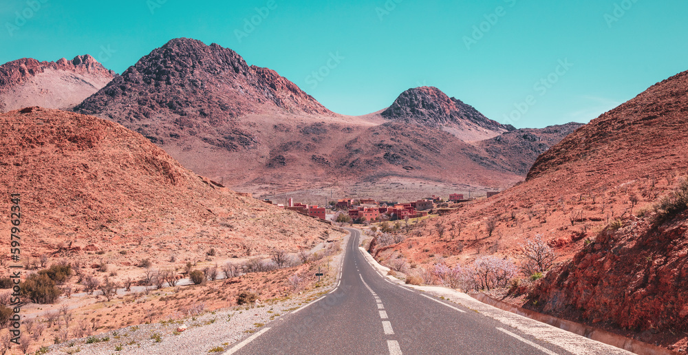 Road in the desert