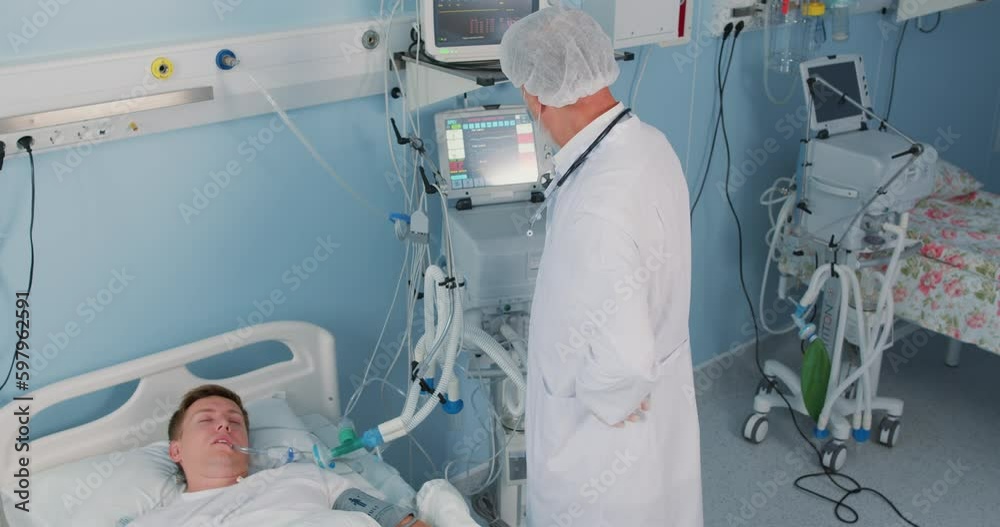 professional old doctor and nurse giving high-five to each other smiling at hospital. successful surgeon , operating in hospital. medical staff is happy as their patient is recovering Success, victory professional old doctor and nurse giving high-five to each other smiling at hospital. successful surgeon , operating in hospital. medical staff is happy as their patient is recovering Success, victory