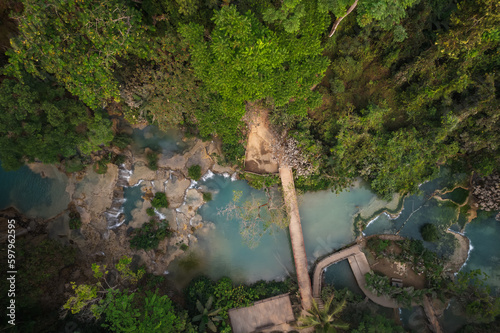 Kuang Si Waterfalls in Luang Probang Laos