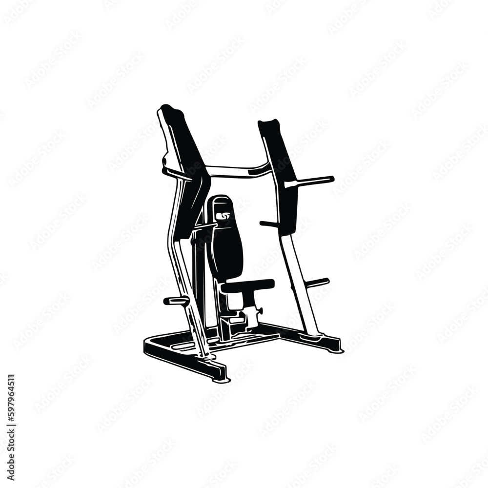 CHEST FLY MACHINE, CHEST PRESS MACHINE Vector, Gym equipment, Gym equipment isolated, Gym equipment vector, Gym equipment silhouette. CHEST FLY MACHINE, CHEST PRESS MACHINE Vector, Gym equipment, Gym equipment isolated, Gym equipment vector, Gym equipment silhouette.