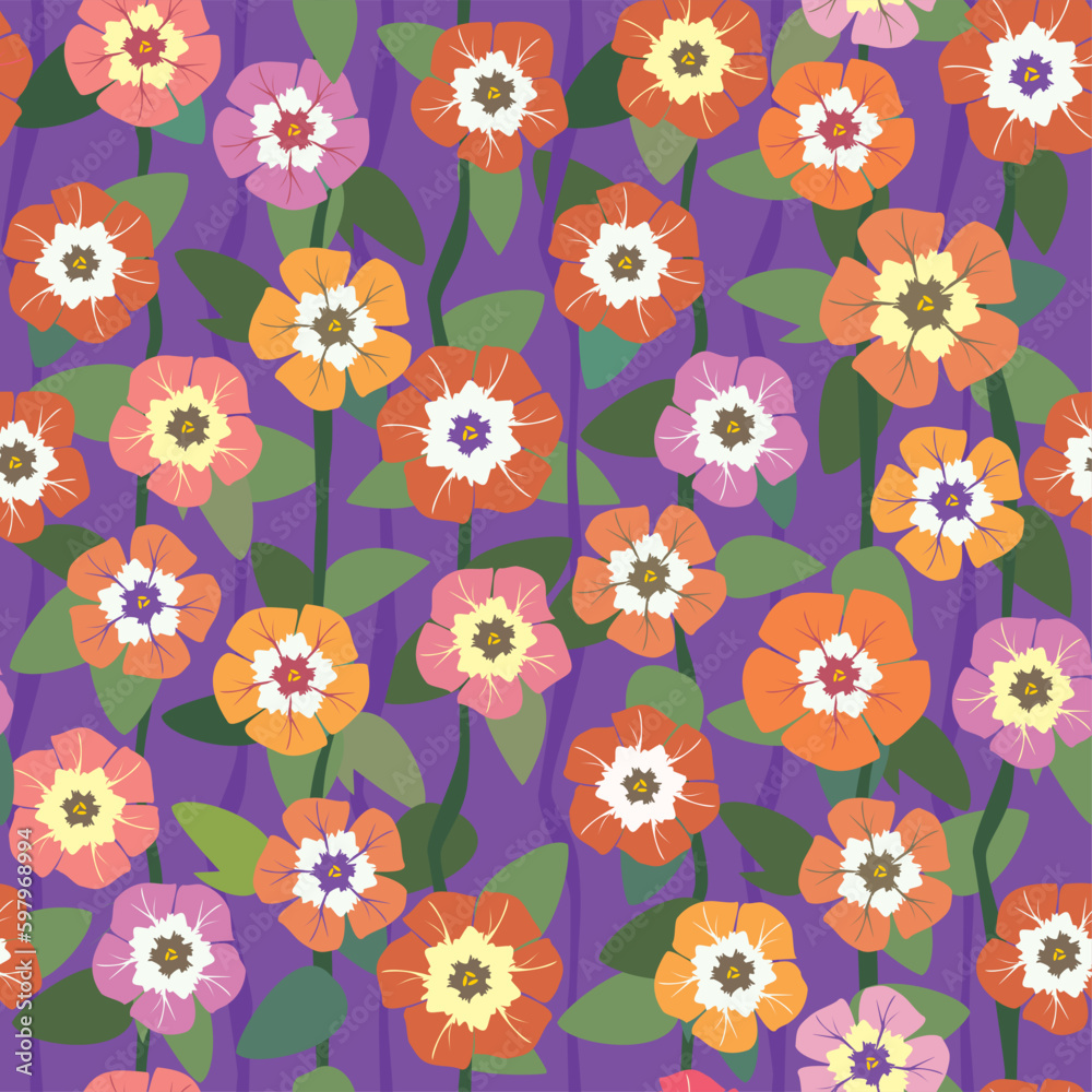 Flowering vines seamless pattern. Bright flowers on a dark background. Seamless background. The elegant the template for fashion prints. Modern floral background. Flowering vines seamless pattern. Bright flowers on a dark background. Seamless background. The elegant the template for fashion prints. Modern floral background.