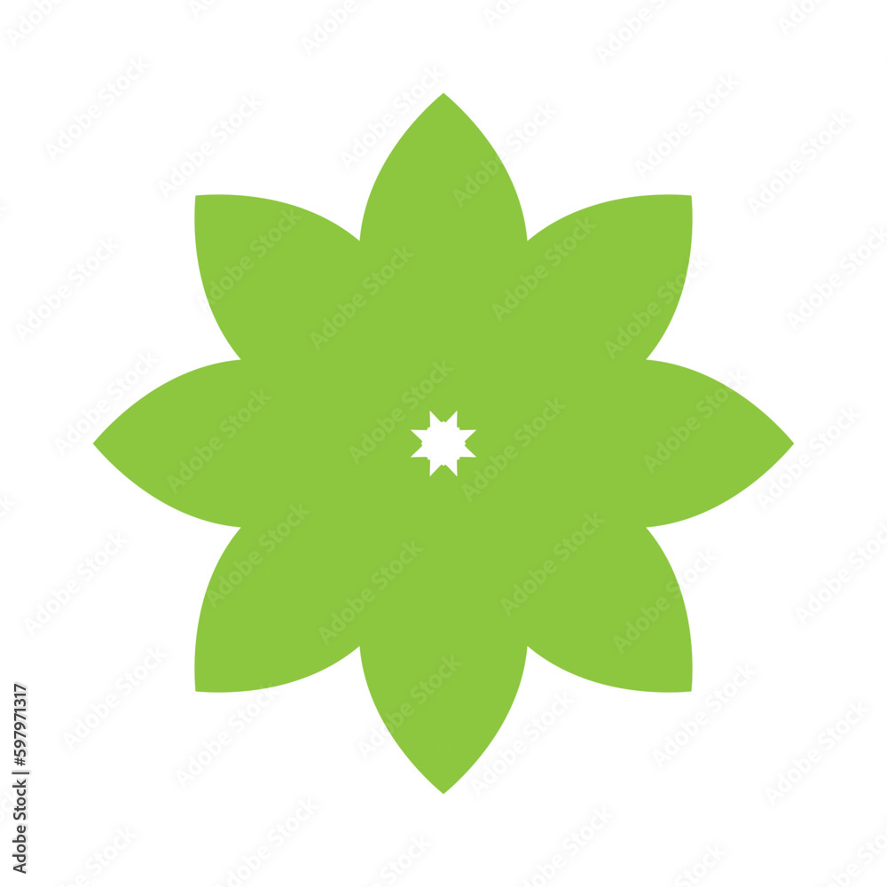Flower icon design template vector Flower icon design template vector