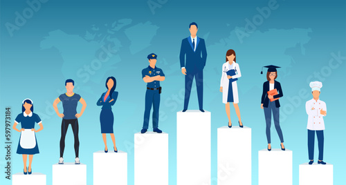 Job compensation and employee occupation