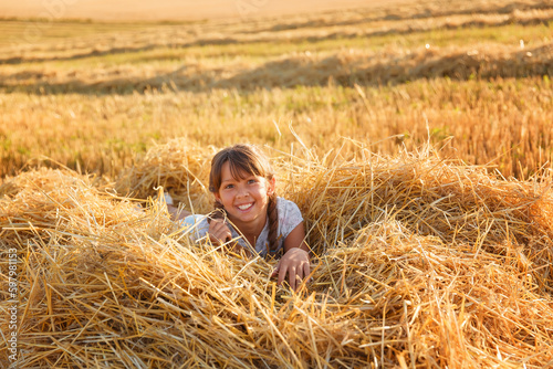 girls in a wheat field at sunset. Ukraine . Family walk in the field, wheat field, sunset in the field, girl in vyshyvanka in the field © Ірина Савченко