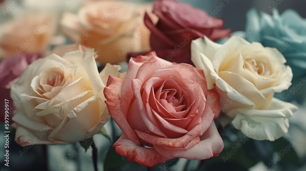 Roses, Generative AI Roses, Generative AI