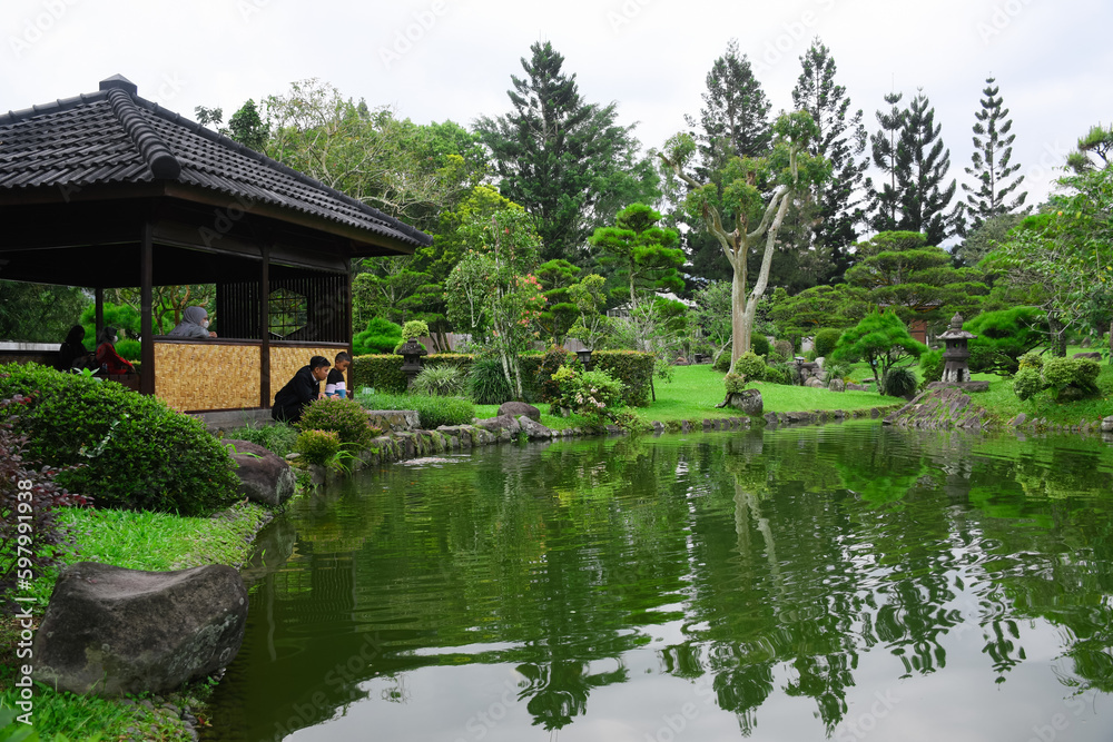 Taman Bunga Nusantara or Nusantara Flower Park The overall garden is very wide and it consists of smaller gardens with different themes. natural attractions with views full of flowers Taman Bunga Nusantara or Nusantara Flower Park The overall garden is very wide and it consists of smaller gardens with different themes. natural attractions with views full of flowers