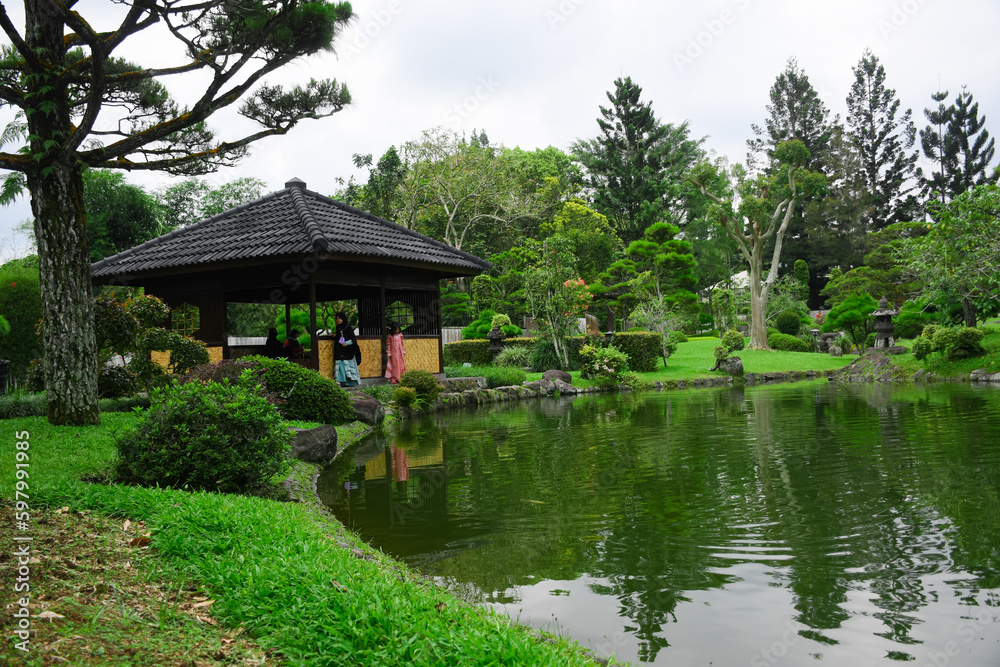 Taman Bunga Nusantara or Nusantara Flower Park The overall garden is very wide and it consists of smaller gardens with different themes. natural attractions with views full of flowers Taman Bunga Nusantara or Nusantara Flower Park The overall garden is very wide and it consists of smaller gardens with different themes. natural attractions with views full of flowers