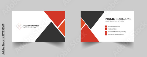 double side creative modern business card template design  © Esrafil
